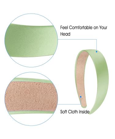 SIQUK 12 Pcs Satin Hair Ties & Headbands - Slide-Resistant Colorful Candy Colors for Women & Girls | International Shipping Available - Buy Online on GoSupps.com