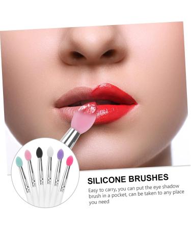 NOLITOY 6pcs Eye Shadow Brush Eyeshadow Makeup Brush Dual Sided Makeup Tools Smudger Foam Brush Make up - Buy Online on GoSupps.com