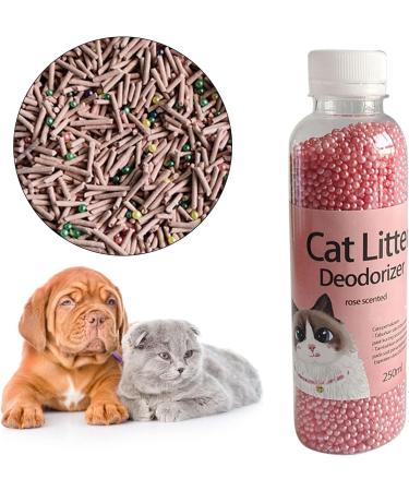 Eyiara Cat Litter Deodorizer Litter Box Odor Beads Refresh Active Carbon Natural-Extract Deodorant for Home 8 Ounces-D - Buy Online on GoSupps.com