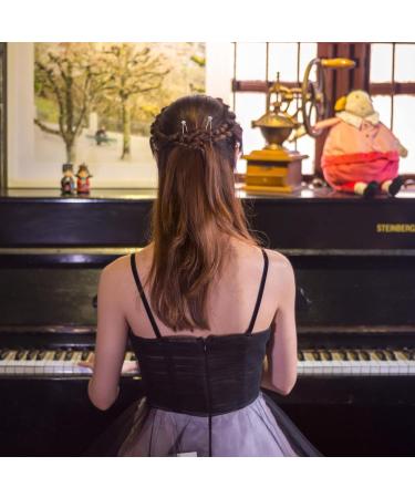 FRCOLOR 40 pieces wedding bridal hair forks U shape hair sticks diamond hair forks for teenagers girls make-up costume - Buy Online on GoSupps.com