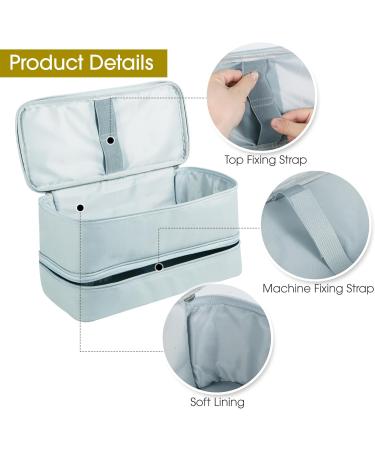 Gencam Double-Lodged Carrier Bag for Shark Flexstyle & Dyson Airwrap - Portable Travel & Storage Gray Double-Layer - Buy Online on GoSupps.com