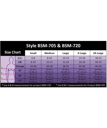 GABRIALLA Milk Fiber Breathable Body Shaping Abdominal and Back Support Binder BSM-705 Black Large - Buy Online on GoSupps.com