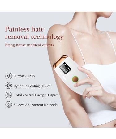 Birgus IPL Hair Removal Device for Women & Men | Permanent & Painless Home Laser Hair Removal for Body & Bikini Zone | 999 999 Flashes - Buy Online on GoSupps.com