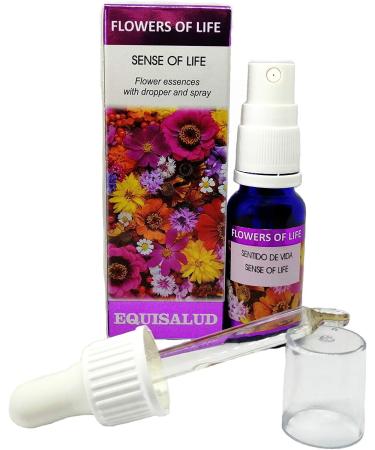  EQUISALUD Flowers of Life Sense of Life Certified organic natural remedy for flowers 15 ml dropper and spray - Buy Online on GoSupps.com
