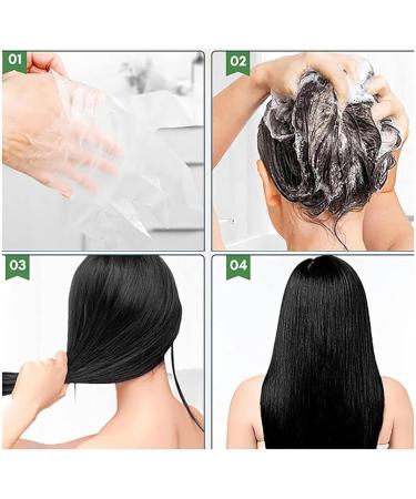 VKaoess Nourishing shampoo for plantbased hair coloring herbal ingredients for gray coverage longlasting shades of jet black dark brown and chestnut brown for women and men 300ml Dark Brown - Buy Online on GoSupps.com