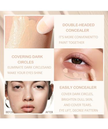 U-Shinein Liquid Corrector Concealer | Full Coverage Contour Concealer for Dark Circles | Brightener Concealer - 01 Natural Skin - Buy Online on GoSupps.com