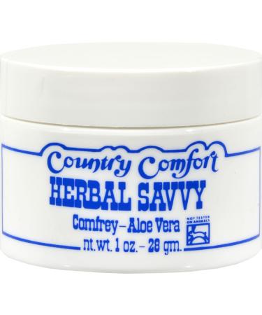 Herbal Savvy Comfrey Aloe Vera - 1 oz (Pack of 2)_AB