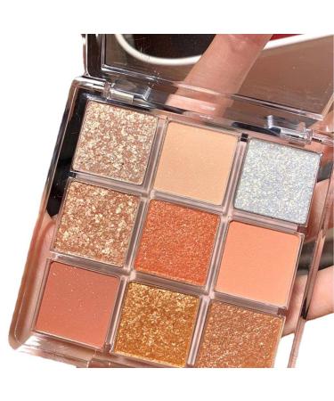 9 Color Eyeshadow Palette Set - Matte & Shimmery Waterproof Makeup Kit | Long Lasting Eye Makeup for All Skin Types - Buy Online on GoSupps.com