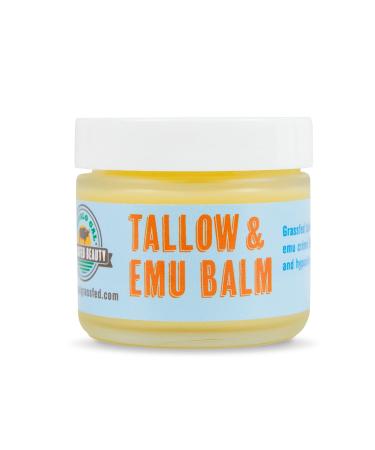 Grassfed Beauty TALLOW & EMU BALM (Unscented) 2 oz