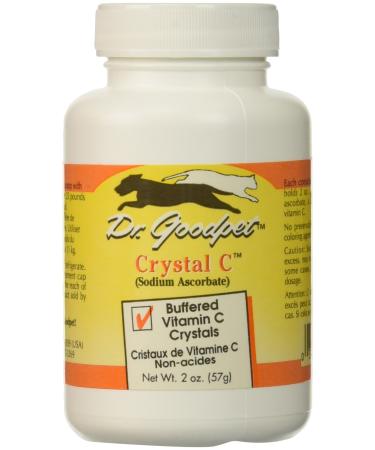 Dr. Goodpet Crystal C - Highest Purity Buffered Vitamin C Powder - Supports Immune System & Overall Health!