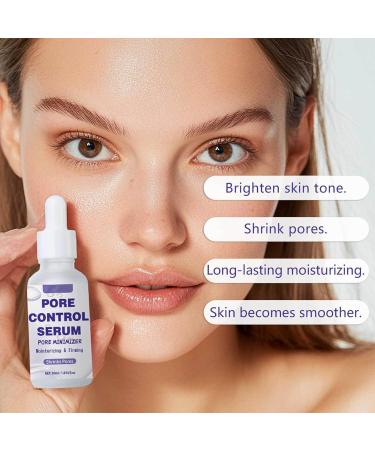 Pore refining serum facial serum reduces dark spots shrinks pores and improves skin tone the serum against excess oil the serum reduces pores - Buy Online on GoSupps.com