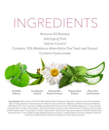 Essenherb Tea Tree Foam Cleanser 150ml - Soothing & Moisturizing | For All Skin Types with Blemishes - Buy Online on GoSupps.com