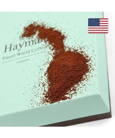 Hayman Coffee 100% Kona Coffee Ground Coffee Medium Roast Fresh Roasted Coffee 100 grams/3.5 Ounces (Pack of 1) | Pure Kona Coffee Ground Hawaiian Coffee Hawaii Coffee 100 g (Pack of 1)