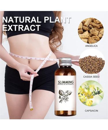Belly Off Herbal Massage Oil - Anti-Cellulite & Fat Burning Essential Oil for Weight Loss | Lose Inches on Abdomen & Waist - Buy Online on GoSupps.com
