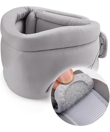 Colcolo Neck Support Brace with Foam Pillow Adjustable Cervicorrect Neck Support for Work & Sleep Gray - Buy Online on GoSupps.com