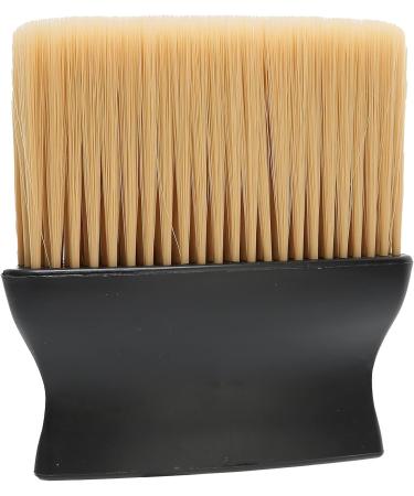 KUIKUI Professional Neck Duster Brush for Barber - Soft Neck Cleaning and Hair Removal Brush in Light Yellow - Buy Online on GoSupps.com