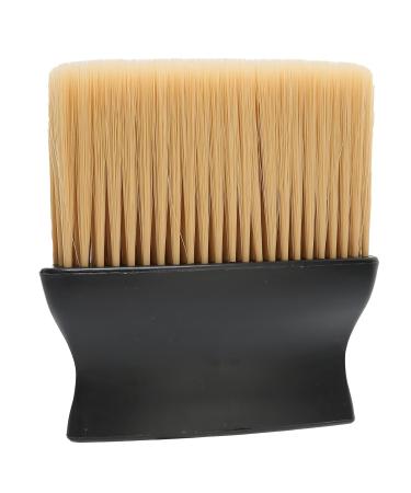 Barber Duster Brush Neck Dust Brush Professional Neck Dust Brush ABS material Neck hair removal brush Soft neck cleaning brush for hairdresser Good flexibility(#1)