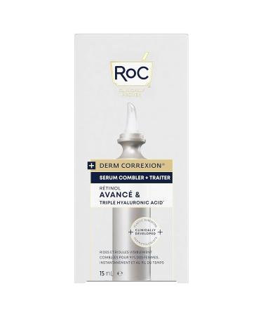 RoC Derm Correxion Fill + Treat Advanced Retinol Serum - Wrinkle Filling Treatment with Hyaluronic Acid - 15ml | Buy Now for Global Shipping - Buy Online on GoSupps.com
