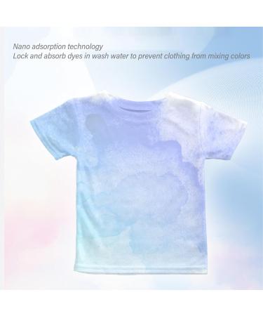 100pcs Laundry Color Catcher Disposable Colour Collector Cloth Fast Absorbtion Color Absorber Laundry Sheets Anti Stain Dye Grabbing Sheets for Home School or Apartment - Buy Online on GoSupps.com