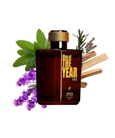 AARVVINTA CRAFT MOY Gold Perfume Long Lasting 100ml For Men Lavender Basil Geranium