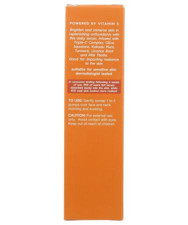 Buy Avalon Organics Radiance Serum with Vitamin C (Pack of 2) - 1 Oz Each | Ships Internationally - Buy Online on GoSupps.com