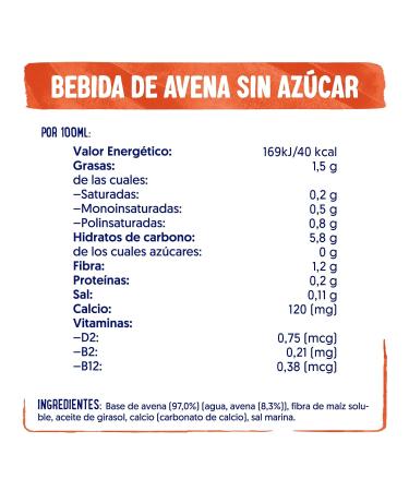 Alpro Haferdrink Without Sugar 1L - Vegan Lactose-Free High in Fiber Enriched with Calcium & Vitamins | Durable Oat Milk | International Shipping - Buy Online on GoSupps.com