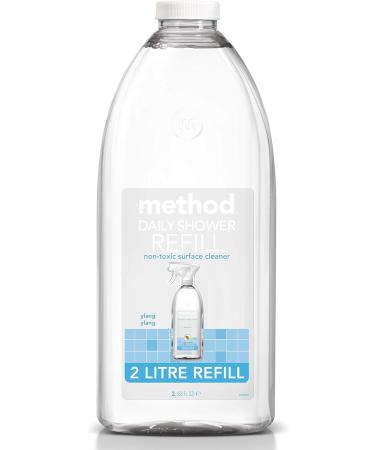 Method Ylang Ylang Daily Shower Cleaner Refill 2 L (Pack of 1) & Floor Cleaner Wild Rhubarb 739 ml Pack of 2 Refill + Floor Cleaner - Buy Online on GoSupps.com