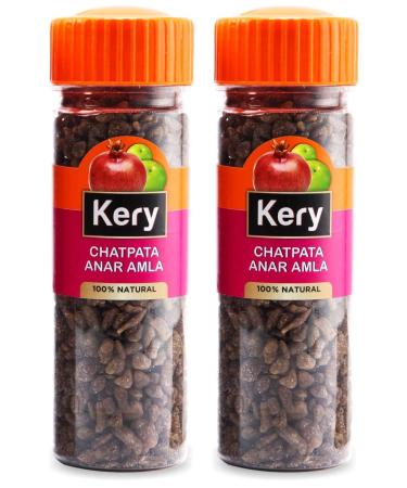 Kery Chatpata Anar Amla Mouth Freshener 2 Bottles 240g (Spicy Amla Candy Mukhwas )_Packing May Vary