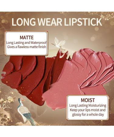 CATKIN Semi-Matte Lipstick Long Lasting Matte Lipstick High Impact Color Moisturizer Infused with Vitamin E and Avocado Oil Smooth Soft Texture - Buy Online on GoSupps.com