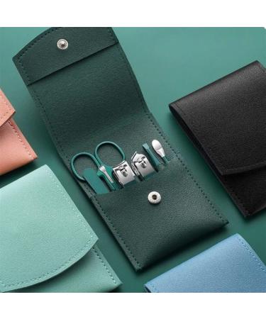7-Piece Portable Nail Enhancement Set Color Nail Clipper Set Personal Care Tool (Color : Dark Green) - Buy Online on GoSupps.com