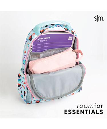 Simple Modern Disney Kids Backpack for School Boys Girls | Kindergarten Elementary Toddler Backpack | Fletcher Collection | Kids - Medium (15" tall) | Princess Rainbows Kids Medium | Polyester D: Princess Rainbows - Buy Online on GoSupps.com