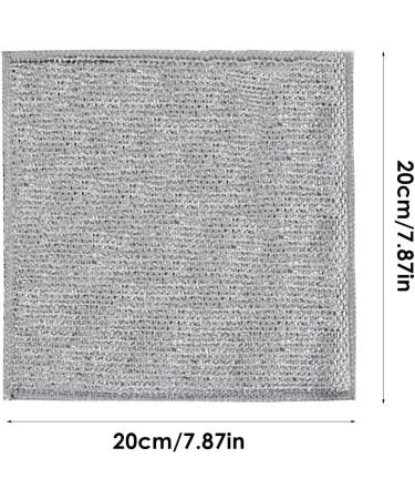 Non Scratch Wire Cloth Scratch Wire Dish Washing raag Wire Dishwashing raags Multipurpose Wire Dish Cloths Double Lint Cloth raags mircle Cleaning Cloths for Kitchen Sinks Pots Pans - Buy Online on GoSupps.com