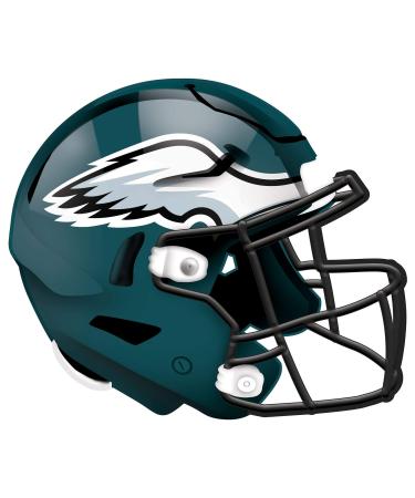 Fan Creations NFL Philadelphia Eagles Unisex Philadelphia Eagles Authentic Helmet, wall hanging, Team Color, 12 inch, (N1008-PHI)
