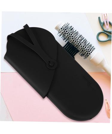 PLAFOPE Curling Iron Storage Bag Reusable Curling Iron Bag Curling Iron Carrier Storage Bag for Travel Curling Iron Storage Organizer Silicone Curling Iron Bag Portable Curling Iron Bag 29.50X13.50X2.00CM Black - Buy Online on GoSupps.com