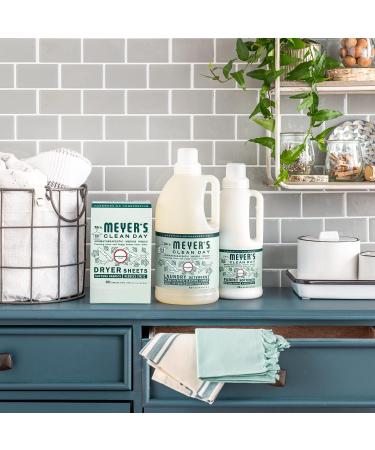 MRS. MEYER'S CLEAN DAY Biodegradable Laundry Detergent - Birchwood Scent 64 oz (64 Loads) - Eco-Friendly Essentials - Buy Online on GoSupps.com