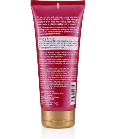 Argan+ Ultra Gentle Body Wash Rose Otto Oil Vegan Shower Gel 200ml Rose Otto Gentle Body Wash - Buy Online on GoSupps.com