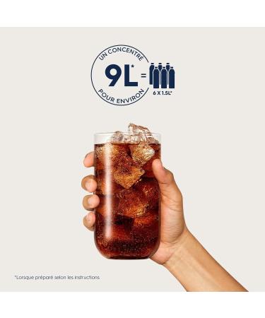 sodastream Cola Light Concentrate for Sparkling Water and Soda Machine | Prepare up to 9 litres of Cola in Seconds 440ml (Pack of 6) - Buy Online on GoSupps.com