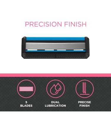 Amazon Men 5 Blade Razor Replacement Cartridge (12 Count) | Previously Solimo | 12 Refills - Buy Online on GoSupps.com