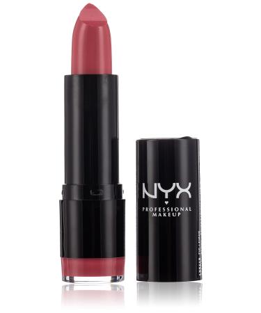 NYX PROFESSIONAL MAKEUP Extra Creamy Round Lipstick - Fig (Dark Neutral Pink) Fig 0.14 Ounce (Pack of 1)