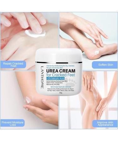 Urea 40% Foot Cream Cracked Heel Repair Cream Callus Remover For Dry And Hard Skin Feet and Hand Urea Lotion for Feet Maximum Strength Foot and Body Care - Buy Online on GoSupps.com