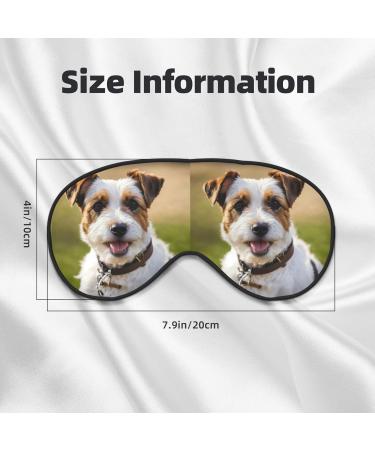Buy Cute Dog Print Eye Mask | Adjustable Blackout Sleep Mask for Men & Women | Best Sleep Aid - Buy Online on GoSupps.com