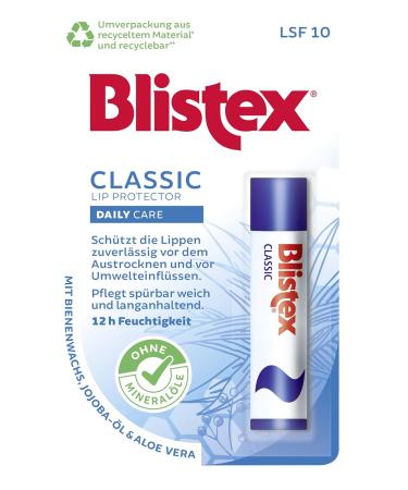 Blistex Classic Lip Care - Moisturizing Lip Balm (Pack of 2) - 4.25g Each | International Shipping Available - Buy Online on GoSupps.com