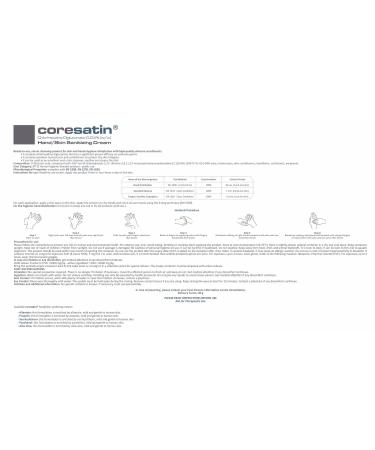 Coresatin Panthenol Cream - Antiseptic Moisturizing Lotion for Dry Skin, Eczema & Rash Guard | Body & Facial Care - Buy Online on GoSupps.com