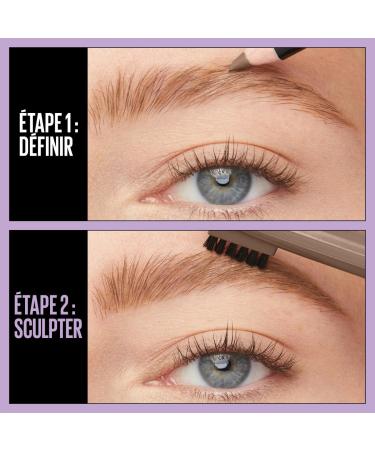 Maybelline New York - Tone-on-Tone Eyebrow Pencil - Long-Lasting & Natural Effect - Integrated Brush - Natural Wax Formula - Express Brow - Shade: Medium Brown (04) - Buy Online on GoSupps.com
