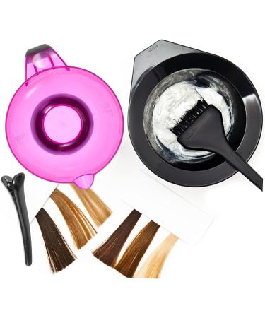 Homoyoyo 3pi ces Bol M langeur Silicone Pour Coloration Cheveux Avec Anse Set De R utilisables Accessoires Pratiques Pour Coiffure Diy Et Salon Professionnel Bol Robuste Et Facile Nettoye - Buy Online on GoSupps.com