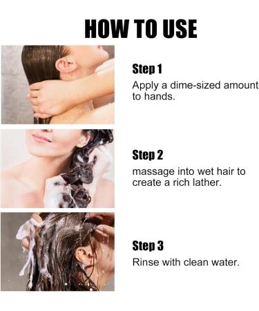 Ginger Hair Shampoo Natural Ginger Anti-Dandruff Shampoo for Hair Loss Cleansing Moisturizing Frizz Control for Strengthening Hair - Buy Online on GoSupps.com