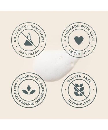 Buy Organic Liquid Hand Soap with Coconut Oil | Handmade in the USA | Fragrance Free & All-Natural Foaming Soap | Ideal for Kitchen & Bathroom - Buy Online on GoSupps.com