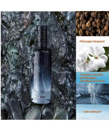 Men's 3 - Piece Set of Long - Lasting Perfume in Gift Box: Enchanting Jasmine Sweet Vanilla & Mysterious Sandalwood for Elegance and Freedom - A Fragrant Ambiance of Allure.30ml - Buy Online on GoSupps.com