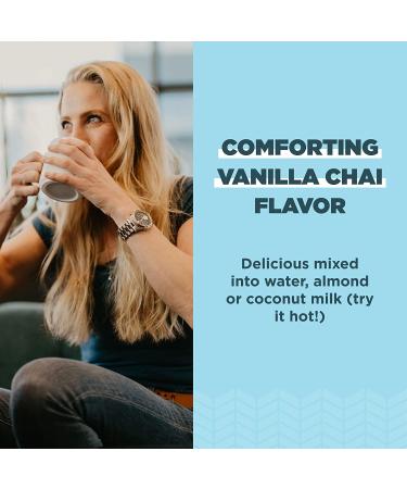 Multi Collagen Protein Beauty + Sleep Vanilla Chai - Dr. Axe | 16.5 oz - Buy Online on GoSupps.com