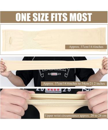 8 Pairs Elderly Skin Protector Sleeves for Thin Skin - Arm Sleeve for Bruise Protection & Compression - Men Women - Buy Online on GoSupps.com